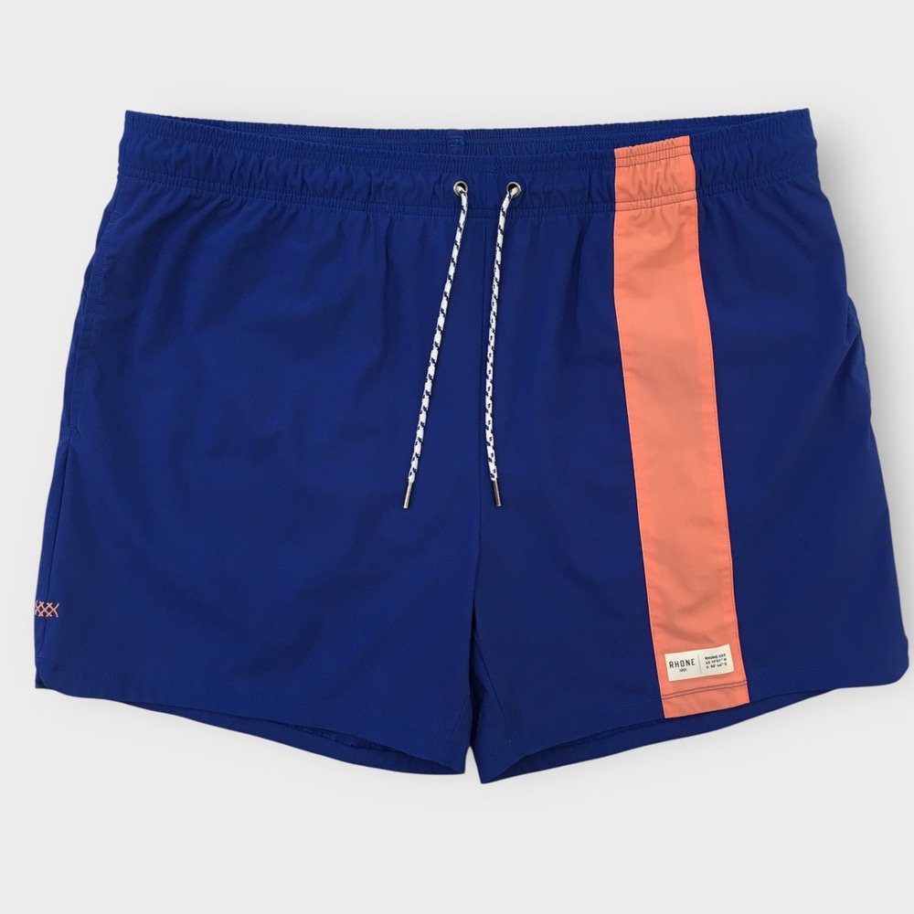 Rhone 5.5 Swim Trunks Athletic Lined Drawstring Mens Size XXL‎